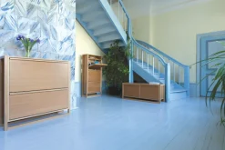 Woodman Schuhkommode »NewEst« Breite 67 cm, mit 3 Klappen, Holzfurnier aus Eiche, FSC®