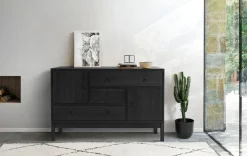 Woodman Sideboard Kommode im skandinavischen Design, Breite 120 cm, FSC®