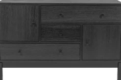 Woodman Sideboard Kommode im skandinavischen Design, Breite 120 cm, FSC®