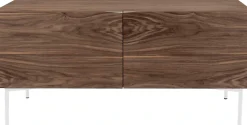 Woodman Sideboard Kommode mit Holzfurnier aus Nussbaum, Breite 120 cm, FSC®