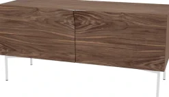 Woodman Sideboard Kommode mit Holzfurnier aus Nussbaum, Breite 120 cm, FSC®