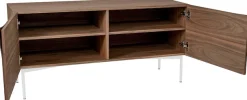 Woodman Sideboard Kommode mit Holzfurnier aus Nussbaum, Breite 120 cm, FSC®