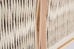 Woodman Sideboard »Lidia« Kommode, Türenfronten aus nartürlichem Hanfseil, Breite 180 cm, FSC®