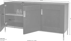 Woodman Sideboard »Parlan« Kommode, Soft-Close, Breite 150 cm, FSC®