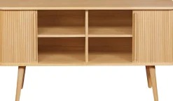 Woodman Sideboard »Rove« Kommode besonderes Design, Breite 138 cm, mit Eichenholzfurnier, FSC®