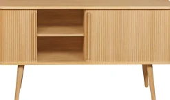 Woodman Sideboard »Rove« Kommode besonderes Design, Breite 138 cm, mit Eichenholzfurnier, FSC®