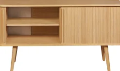 Woodman Sideboard »Rove« Kommode besonderes Design, Breite 138 cm, mit Eichenholzfurnier, FSC®