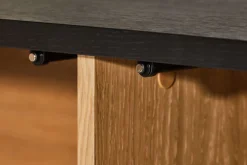 Woodman Sideboard »Stripe« besonderes Design, 3 Push-to-Open-Türen, Breite 161 cm, FSC®
