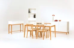 Woodman Stuhl »Edda« (Set) im 2er Set, Gestell aus massiver Eiche, FSC®-zertifiziert