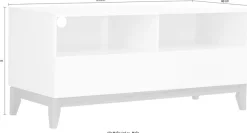 Woodman TV-Board »Elinee« Breite 120 cm, im angesagten skandinavischen Look, FSC®