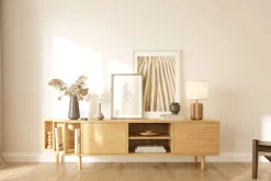 Woodman TV-Board »Shift« mit Echtholzfurnier aus Eiche, Breite189 cm, mit Push-to-Open, FSC®