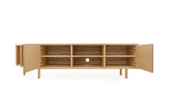 Woodman TV-Board »Shift« mit Echtholzfurnier aus Eiche, Breite189 cm, mit Push-to-Open, FSC®