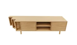Woodman TV-Board »Shift« mit Echtholzfurnier aus Eiche, Breite189 cm, mit Push-to-Open, FSC®