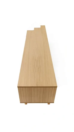 Woodman TV-Board »Shift« mit Echtholzfurnier aus Eiche, Breite189 cm, mit Push-to-Open, FSC®