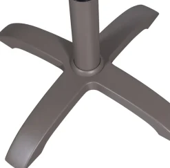 WOOOD Barhocker »Jeppe aus Aluminium höhenverstellbar, B 70 x T 70 x H 72/110 cm« Für Außenbereich geeignet, Einfach zu montierbar, Pfleigleicht