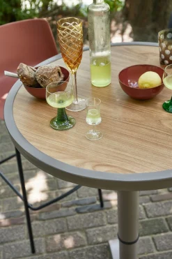 WOOOD Barhocker »Jeppe aus Aluminium höhenverstellbar, B 70 x T 70 x H 72/110 cm« Für Außenbereich geeignet, Einfach zu montierbar, Pfleigleicht
