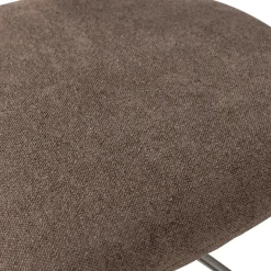 WOOOD Barhocker »Noble mit vollgepolstertem Gestell und Fußstütze B 48 x T 52 x H 95 cm« Gewebter Bezug, Hohe Verschleißfestigkeit, Tragkraft 150 kg