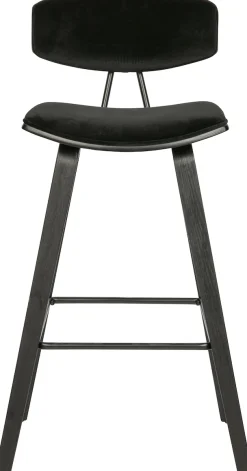 WOOOD Barhocker »Senn« 2 Stk. tlg. Sitzfläche aus Samt, H 94 cm x B 41 cm