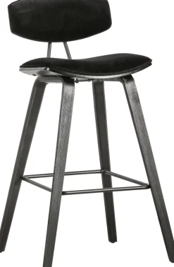 WOOOD Barhocker »Senn« 2 Stk. tlg. Sitzfläche aus Samt, H 94 cm x B 41 cm