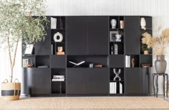 WOOOD Bücherregal »Finca FSC®-Kiefernholz mit Druckmechanismus H 210 x B 40 x T 40 cm« Tragkraft 10 kg pro Boden, schwebende Optik, Einfach zu montierbar