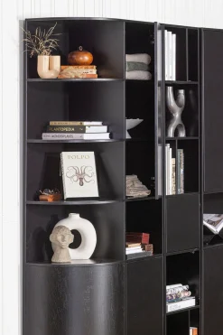 WOOOD Bücherregal »Finca FSC®-Kiefernholz mit Druckmechanismus H 210 x B 40 x T 40 cm« Tragkraft 10 kg pro Boden, schwebende Optik, Einfach zu montierbar