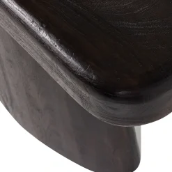 WOOOD Beistelltisch »Amco mit Massivmangoholz und breitem Standfuß B 120 x T 40 x H 76 cm« Tragkraft 22,7 kg, ausschließlich für den Innenbereich