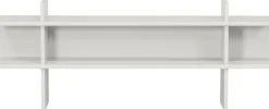 WOOOD Beistelltisch »Jana aus FSC®-Kiefernholz, schutzlackiert 180x35x70 cm« Tragkraft 15 kg, drei offene Fächer, Framestärke 2,4 cm