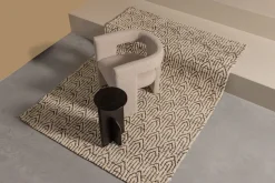 WOOOD Beistelltisch »Kioni aus Akazienholz mit rundem Tischblatt Ø30x58 cm« Tragkraft 20 kg, Blattdicke 4 cm, Flamm- und Maserzeichnung