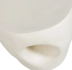 WOOOD Beistelltisch »Mica Fiber Reinforced Polymer organische Form, H 47 x B 40 x T 40 cm« Tragkraft 150 kg, für In- und Outdoor, pfleigleicht