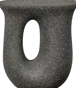 WOOOD Beistelltisch »Moson aus Magnesiumoxid mit organischer Form B 42 x T 33 x H 45 cm« Einzigartig durch Materialstruktur, Tragkraft 20 kg, Eigengewicht 6 kg