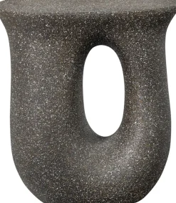 WOOOD Beistelltisch »Moson aus Magnesiumoxid mit organischer Form B 42 x T 33 x H 45 cm« Einzigartig durch Materialstruktur, Tragkraft 20 kg, Eigengewicht 6 kg