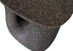 WOOOD Beistelltisch »Moson aus Magnesiumoxid mit organischer Form B 42 x T 33 x H 45 cm« Einzigartig durch Materialstruktur, Tragkraft 20 kg, Eigengewicht 6 kg