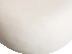 WOOOD Beistelltisch »Pebble Fiberclay in Betonoptik mit organischer Rundung« Glasfaser-Ton-Verbundmaterial, Tragkraft 90 kg, pflegebedürftig