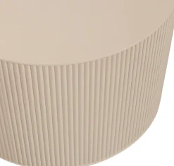 WOOOD Beistelltisch »Prague« runde Form, aus gepresstem Plattenmaterial, Höhe 40 x ø 60 cm