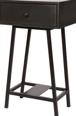 WOOOD Beistelltisch »Skybox aus Mangoholz mit Schublade, farbig lackiert, 40x30x70 cm« Schublade Innenmaß 34x24x9,5 cm, Holz farbig behandelt