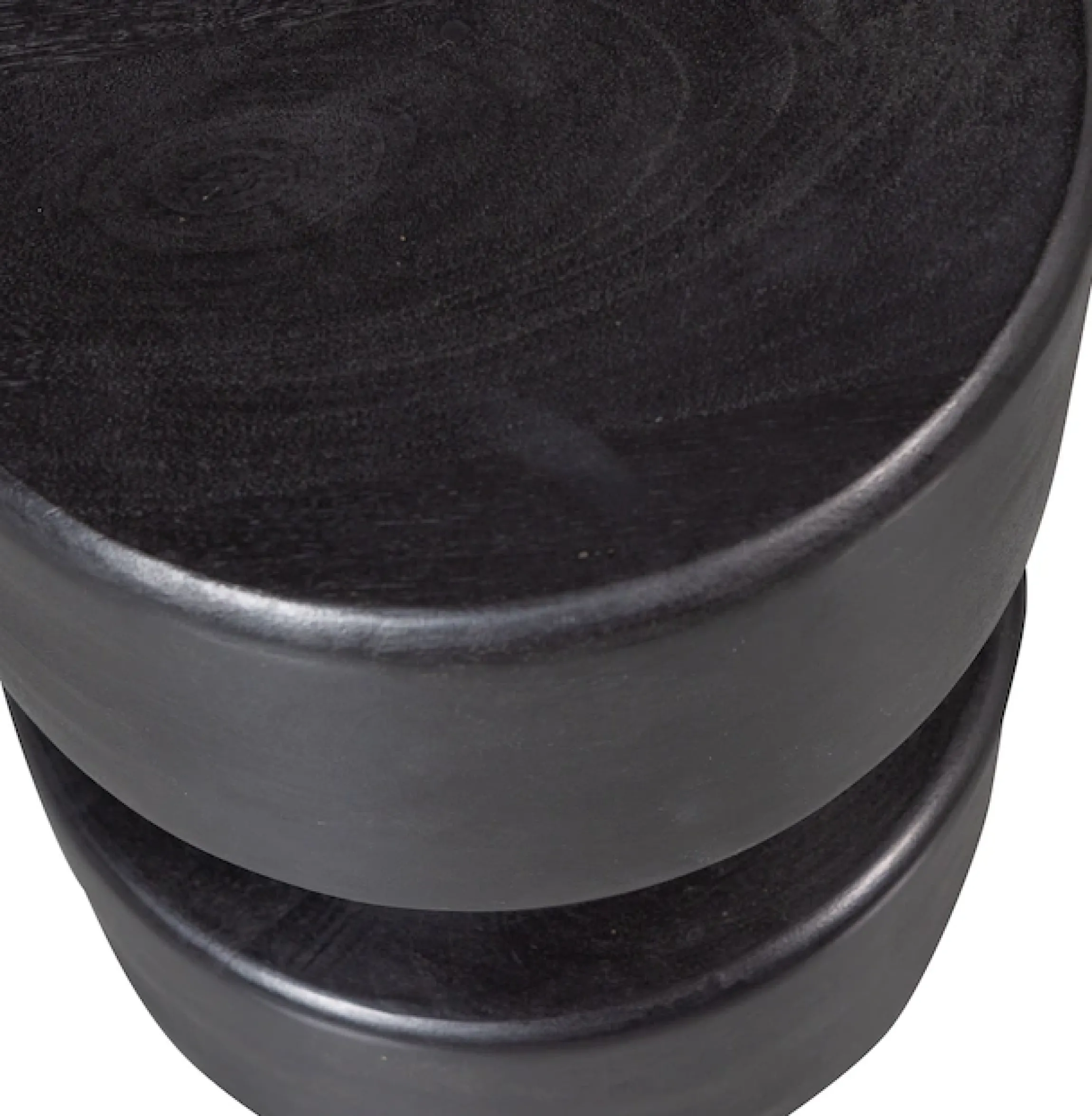 WOOOD Beistelltisch »Tuve aus lackiertem MDF, zylindrische Form Ø30x45 cm« Pressholzfaserplatte schutzlackiert, glatte gleichmäßige Oberfläche