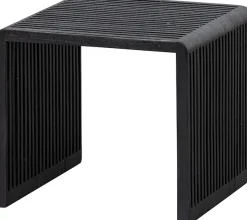WOOOD Beistelltisch »Willa aus Teakholz, organische Formgebung 50x43,5x40 / 40x38x35 cm« Set, 2 Stk. tlg. 2er-Set, Tragkraft 15 kg, recyceltem Teakholz farbig behandelt