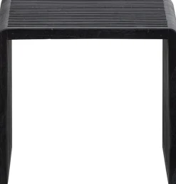 WOOOD Beistelltisch »Willa aus Teakholz, organische Formgebung 50x43,5x40 / 40x38x35 cm« Set, 2 Stk. tlg. 2er-Set, Tragkraft 15 kg, recyceltem Teakholz farbig behandelt