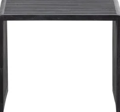 WOOOD Beistelltisch »Willa aus Teakholz, organische Formgebung 50x43,5x40 / 40x38x35 cm« Set, 2 Stk. tlg. 2er-Set, Tragkraft 15 kg, recyceltem Teakholz farbig behandelt