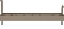 WOOOD Bettgestell »Mata Stahlrahmen pulverbeschichtet, H 90 x B 208 x T 95 cm« Matratzenmaß 90x200 cm, einfach zu montierbar, Pfleiglicht