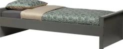WOOOD Bettgestell »Morris FSC®-Kiefernholz bandsägerauh,H 53 x B 214 x T 95 cm« Matratzenmaß 90x200 cm, einfach zu montierbar, Schublade optional