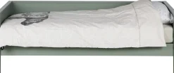WOOOD Bettgestell »Nikki FSC®-Kiefernholz gebürstet, H 73 x B 208 x D 100 cm« Matratzenmaß 90x200 cm, Schublade optional, mit akzentuierter Maserung