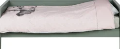 WOOOD Bettgestell »Nikki FSC®-Kiefernholz gebürstet, H 73 x B 208 x D 100 cm« Matratzenmaß 90x200 cm, Schublade optional, mit akzentuierter Maserung