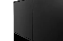 WOOOD Buffet »Finca FSC®-Kiefernholz mit Druckmechanismus, H 170 x B 110 x T 40 cm« Tragkraft 10 kg pro Boden, offenes Mittelfach, sichtbare maserung
