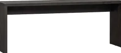 WOOOD Couchtisch »Maan MDF mit sichtbarer Holzmaserung, B 200 x T 45 x H 76 cm« Vollständig montiert geliefert, pflegeleicht, sichtbare Maserung