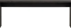 WOOOD Couchtisch »Maan MDF mit sichtbarer Holzmaserung, B 200 x T 45 x H 76 cm« Vollständig montiert geliefert, pflegeleicht, sichtbare Maserung