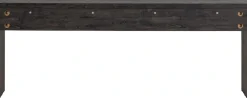 WOOOD Couchtisch »Maan MDF mit sichtbarer Holzmaserung, B 200 x T 45 x H 76 cm« Vollständig montiert geliefert, pflegeleicht, sichtbare Maserung