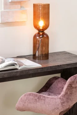 WOOOD Couchtisch »Maan MDF mit sichtbarer Holzmaserung, B 200 x T 45 x H 76 cm« Vollständig montiert geliefert, pflegeleicht, sichtbare Maserung