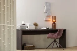 WOOOD Couchtisch »Maan MDF mit sichtbarer Holzmaserung, B 200 x T 45 x H 76 cm« Vollständig montiert geliefert, pflegeleicht, sichtbare Maserung