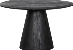 WOOOD Couchtisch »Posture aus Mangoholz mit abgeflachter Tischkante 70x63x42 cm« Tragkraft 15 kg, Standfuß Ø 15–32 cm geschlossen, Plattendicke 3 cm